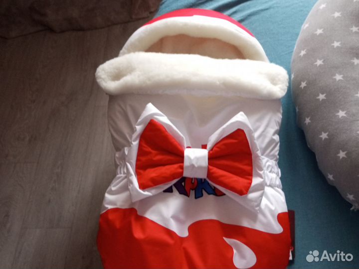 Зимний конверт в коляску