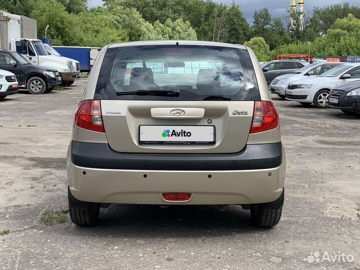Hyundai Getz 1.4 AT, 2008, 138 300 км