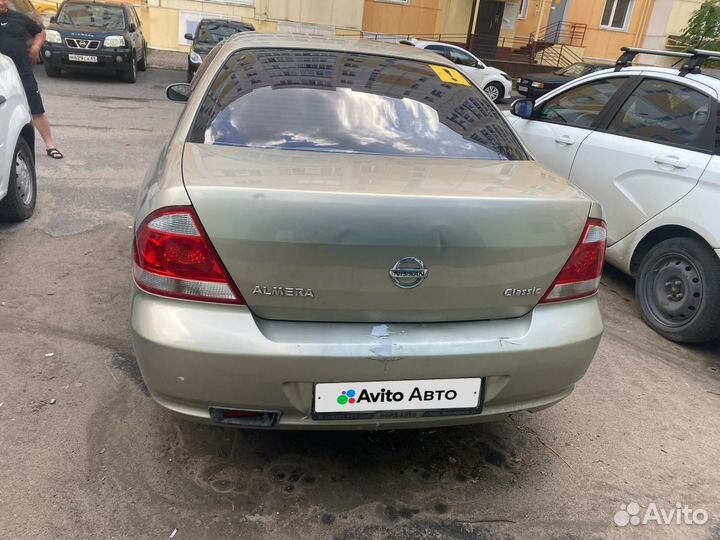 Nissan Almera Classic 1.6 AT, 2007, 204 300 км