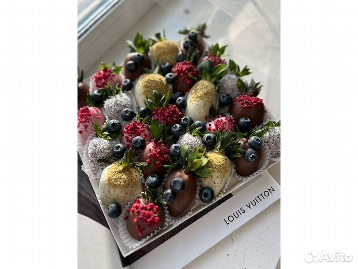 Клубника в шоколаде. Набор к дню Матери KL-2037