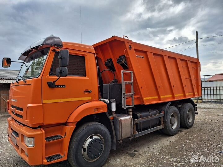 Самосвал 12 м³ КАМАЗ 6520, 2019