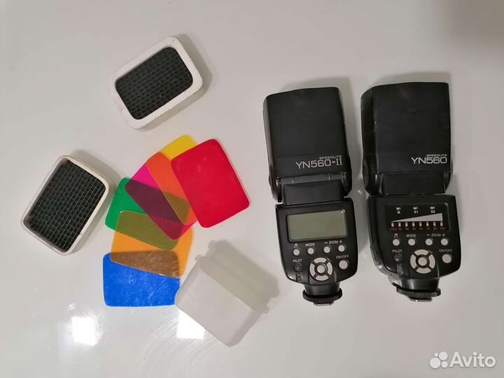 Вспышка комплект YongNuo Speedlite YN-560II