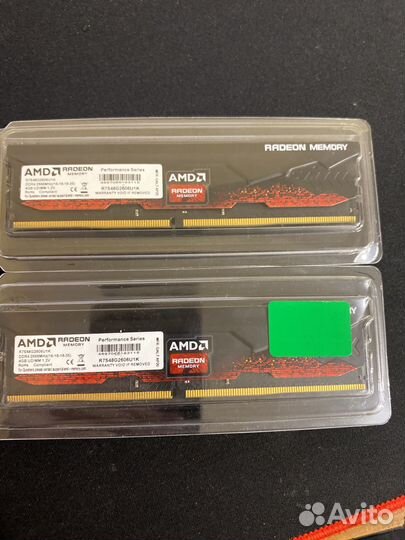 Оперативная память ddr4 8gb 2666 amd