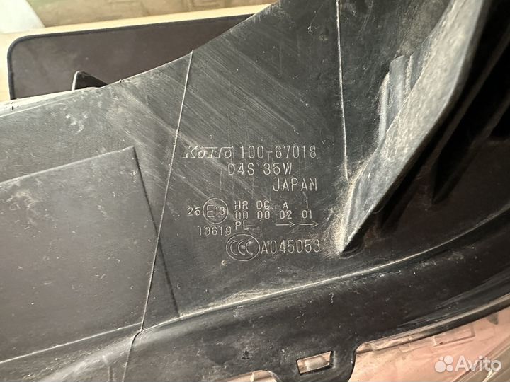 Фара передняя левая на pajero 4 ксенон ориг