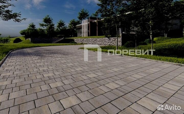 Тротуарная плитка 80 мм