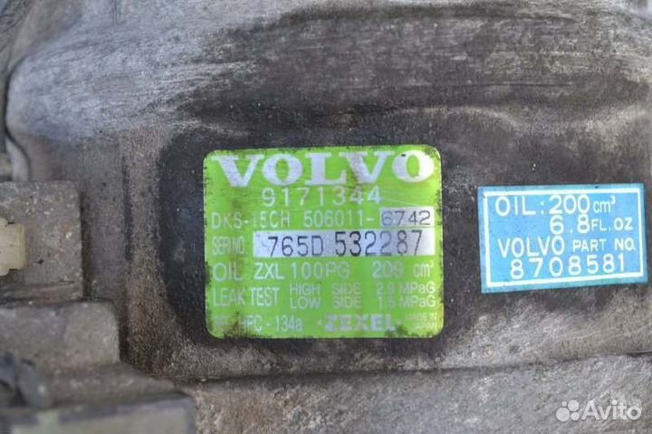 Компрессор кондиционера Volvo S70 B5202S