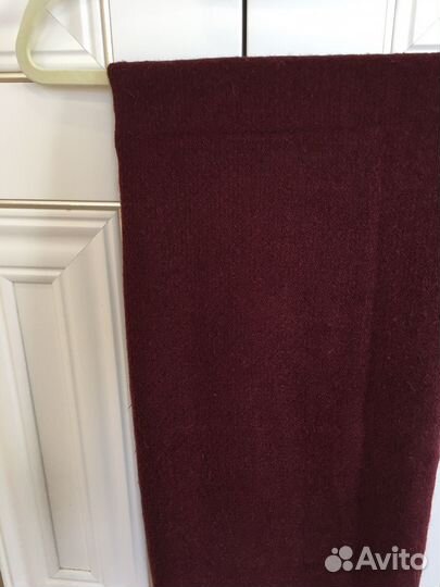 Шарф бордовый zara 100-200см