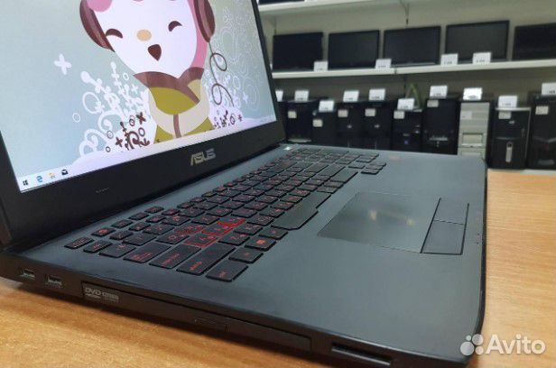 Игровой Asus Rog,i7 4710,RAM 16GB,860GTX FHD 17,3