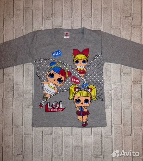 Толстовка Lol (новая) с 86 по 98 размер