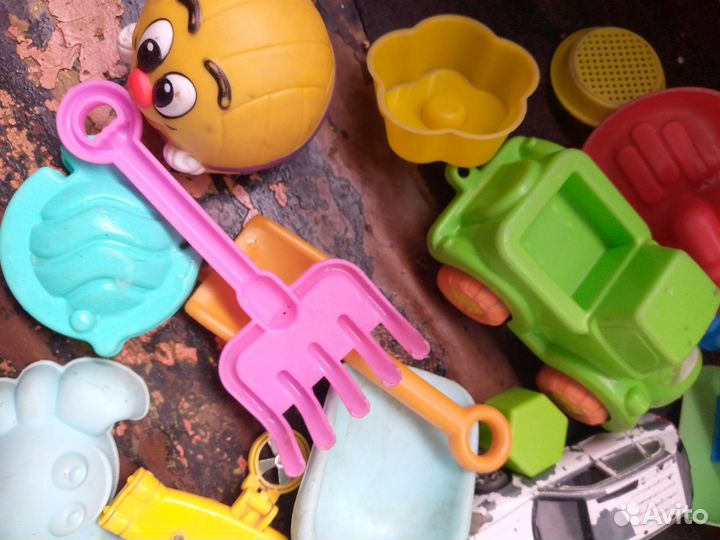 Большой пакет игрушек для песочницы