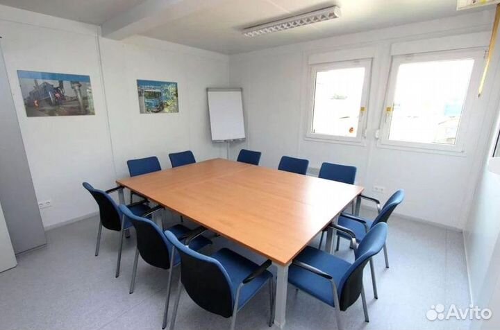 Модульное здание на 100 человек