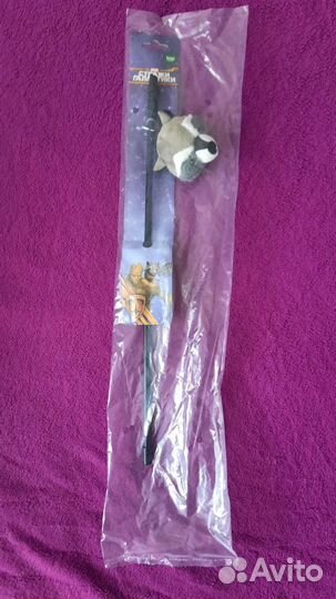 Удочка-дразнилка для животных