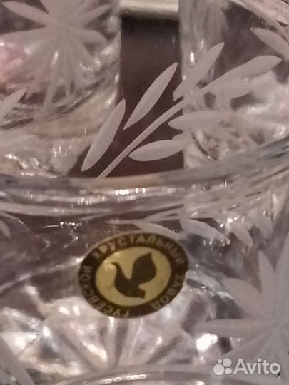 Стаканы Гусь хрустальный