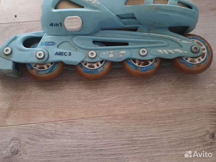 Роликовые коньки детские раздвижные