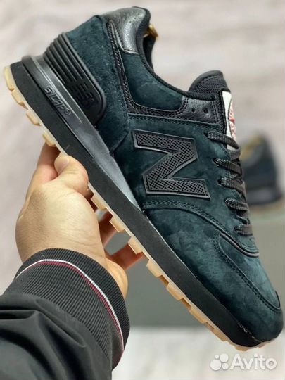 Кроссовки new balance 574 stone island