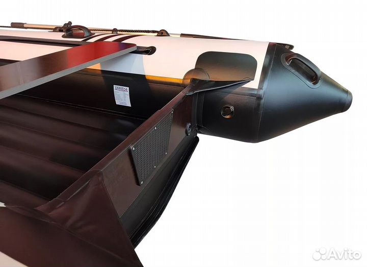 Лодка Annkor 340 нднд LS; бело-черная