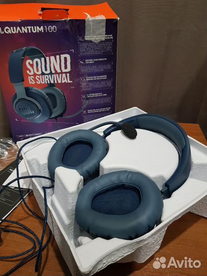 Наушники игровые JBL quantum 100