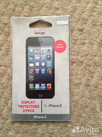 Защитная пленка для iPhone 5/5S/6SE/6 plus - 3 шт