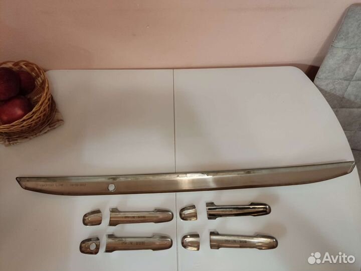 Хром накладки Королла 150