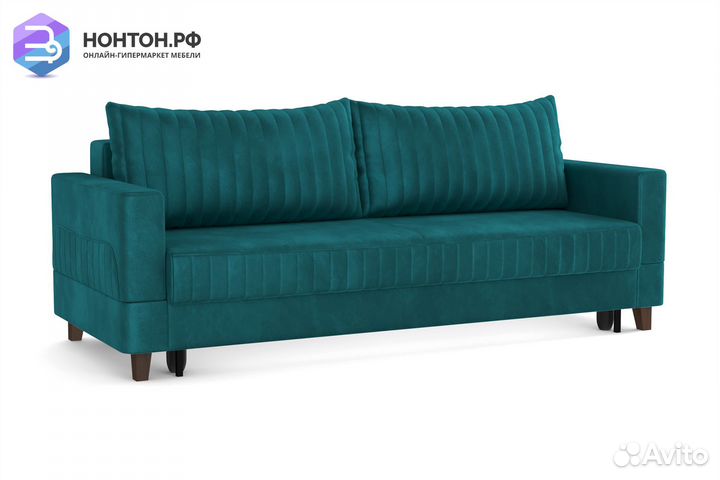 Диван выкатной евромагнат зеленый