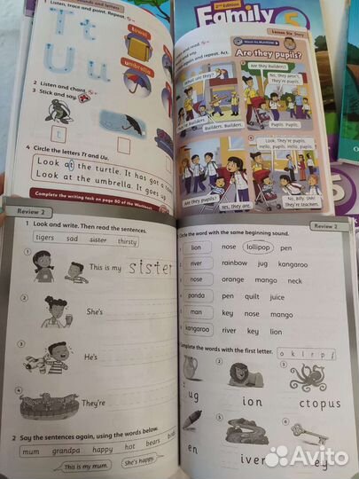 Family and friends starter, 3, 4, 5, 6