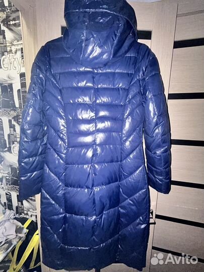 Пальто куртка стеганое зимние женское 44-46
