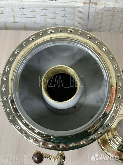 Тульский самовар на дровах