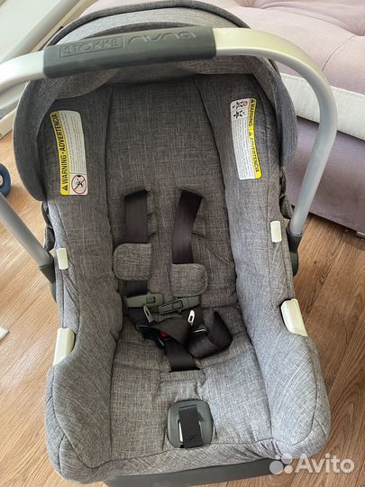 Автолюлька stokke nuna с базой