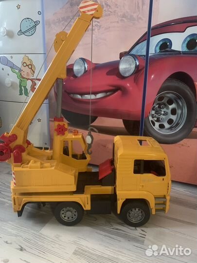 Автокран bruder на запчасти