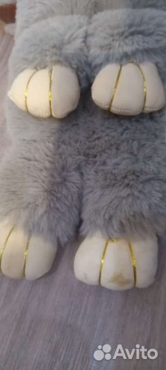 Рюкзак меховой зайка