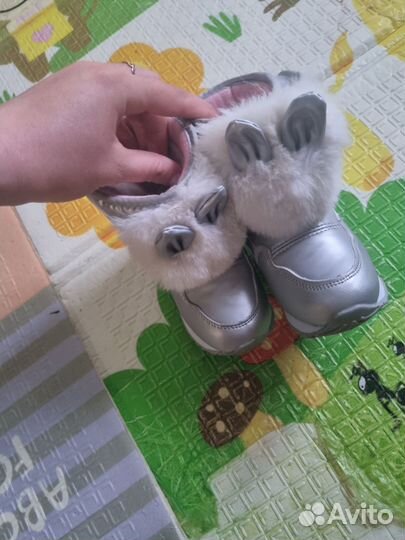 Ботинки зимние для девочки 25