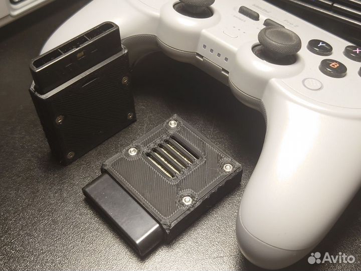 Bluetooth адаптер для PlayStation 1 и 2(BlueRetro)