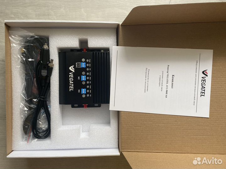 Усилитель сотовой связи vegatel AV1-900E-kit
