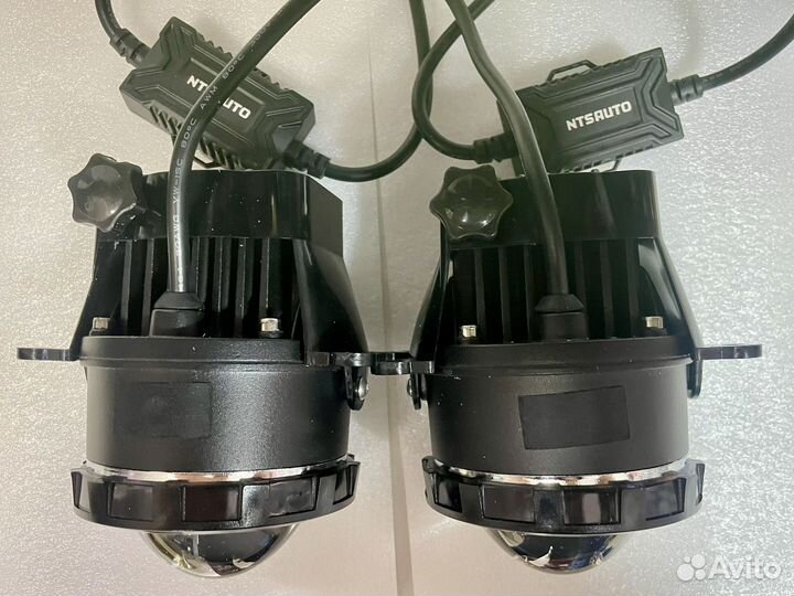 Линзовые противотуманные фары На Ford 3