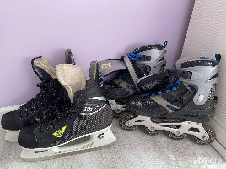 Ролики и коньки мужские