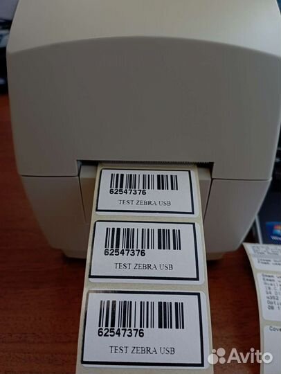 Принтер этикеток Zebra TLP2824 USB термотрансфер