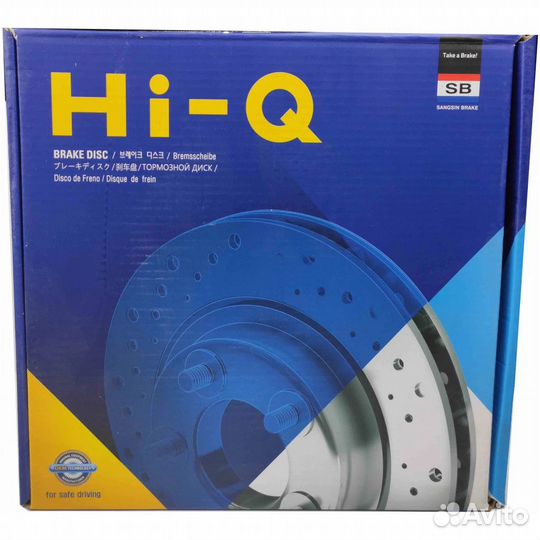 Диск тормозной Sangsin SD5303