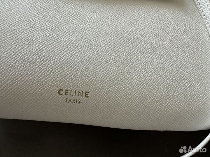 Сумка celine belt white 25 cm