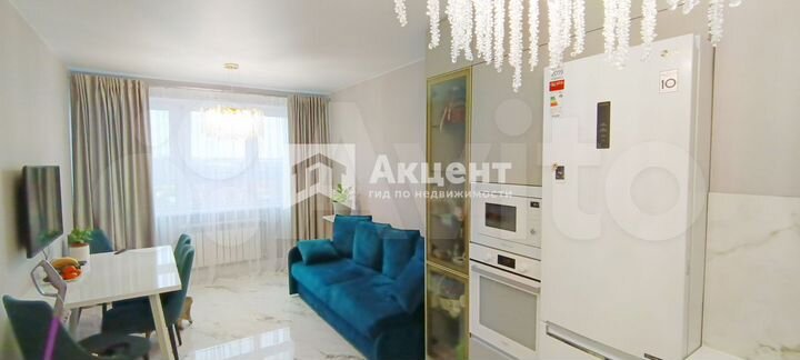 3-к. квартира, 74,2 м², 9/17 эт.