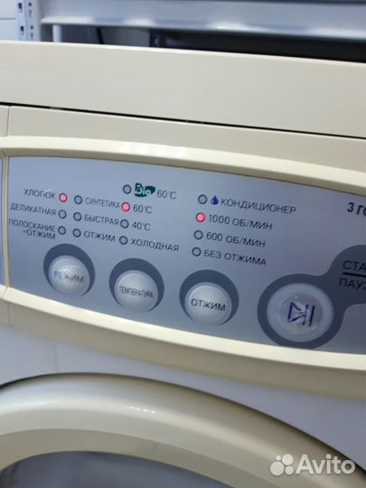 Узкая samsung 3.5 кг. Гарантия