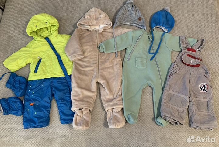 Пакет детских вещей 68 74