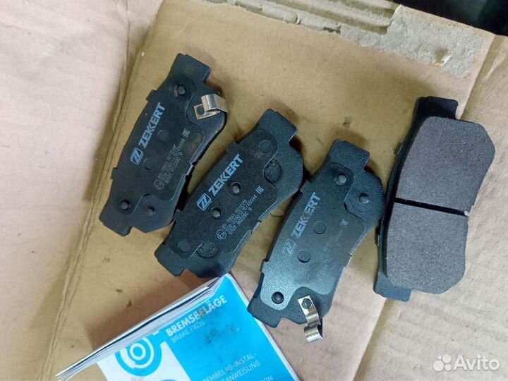 Задние колодки Kia Sportage 2, Hyundai Sonata