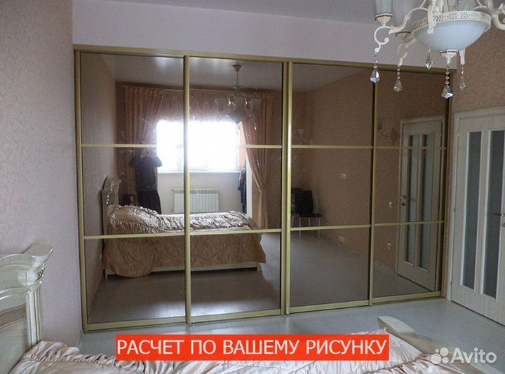 Шкаф с зеркалом индивидуальный подход