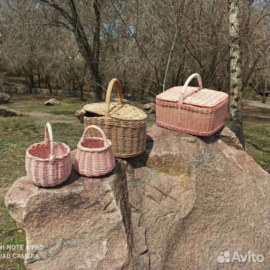 Корзина плетеная для пикника