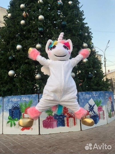 Ростовые куклы Зайка и Единорог