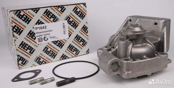 Насос водяной помпа патрубок Fiat Фиат