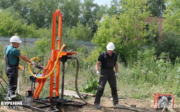 Бурение скважины под воду