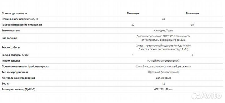 Предпусковой подогреватель пжд