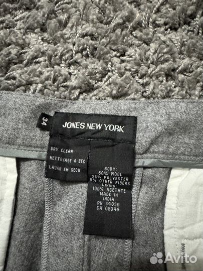 Брюки Jones New York шерсть