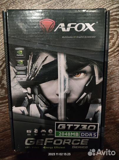 Видеокарта gt730 2gb 128bit